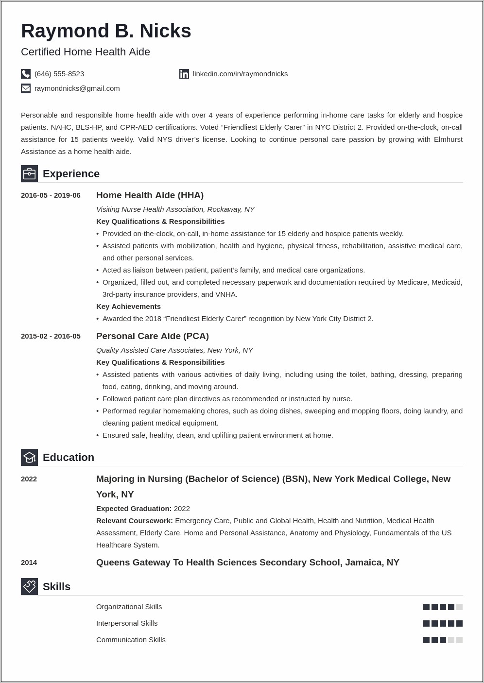 Resume Example Returing From Retirement