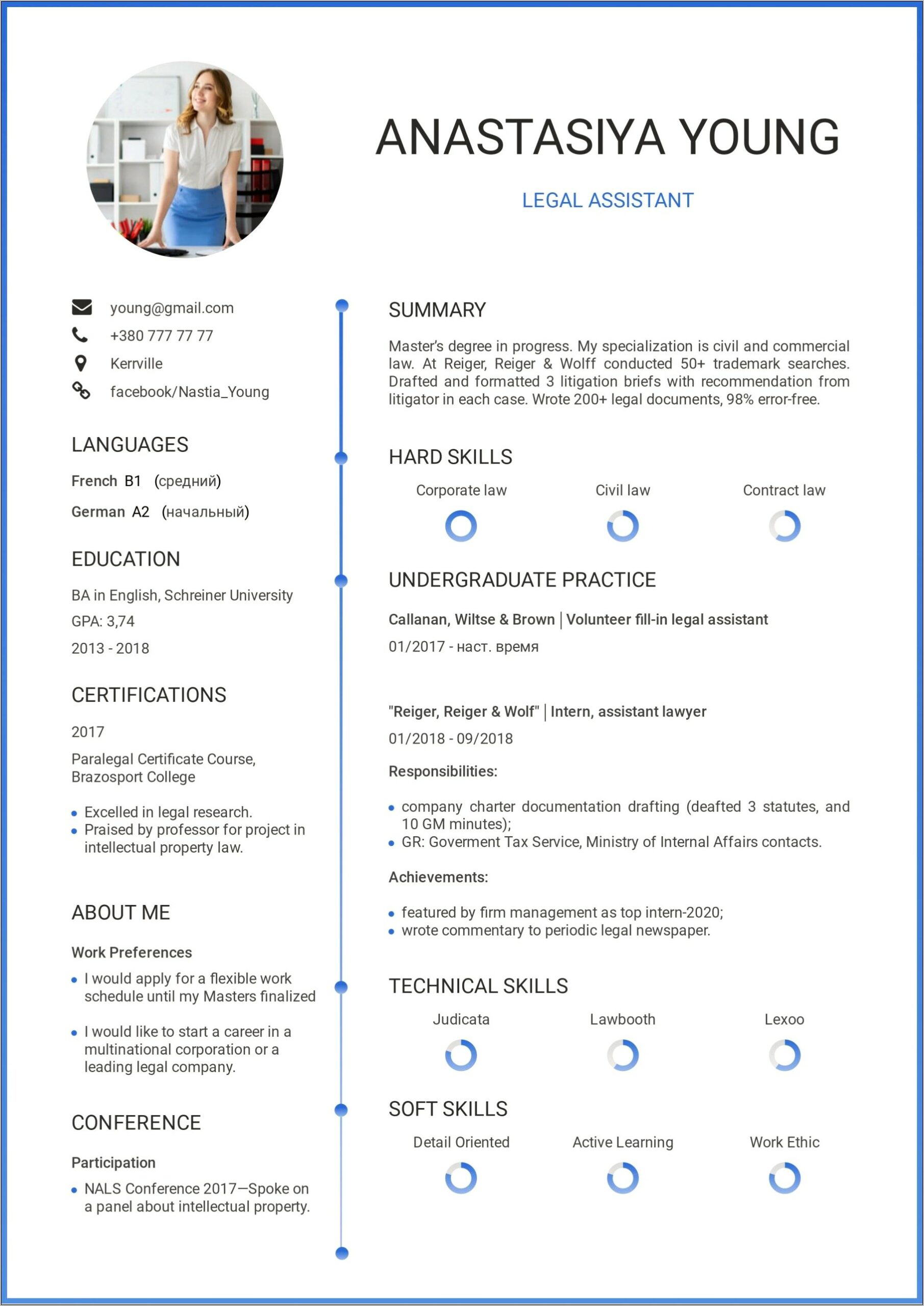 Resume Examples For Uni Students