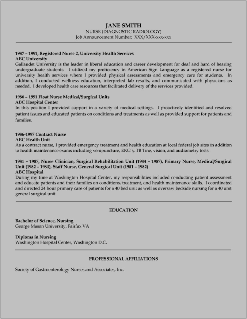 Resume Examples Of Imaging Managers