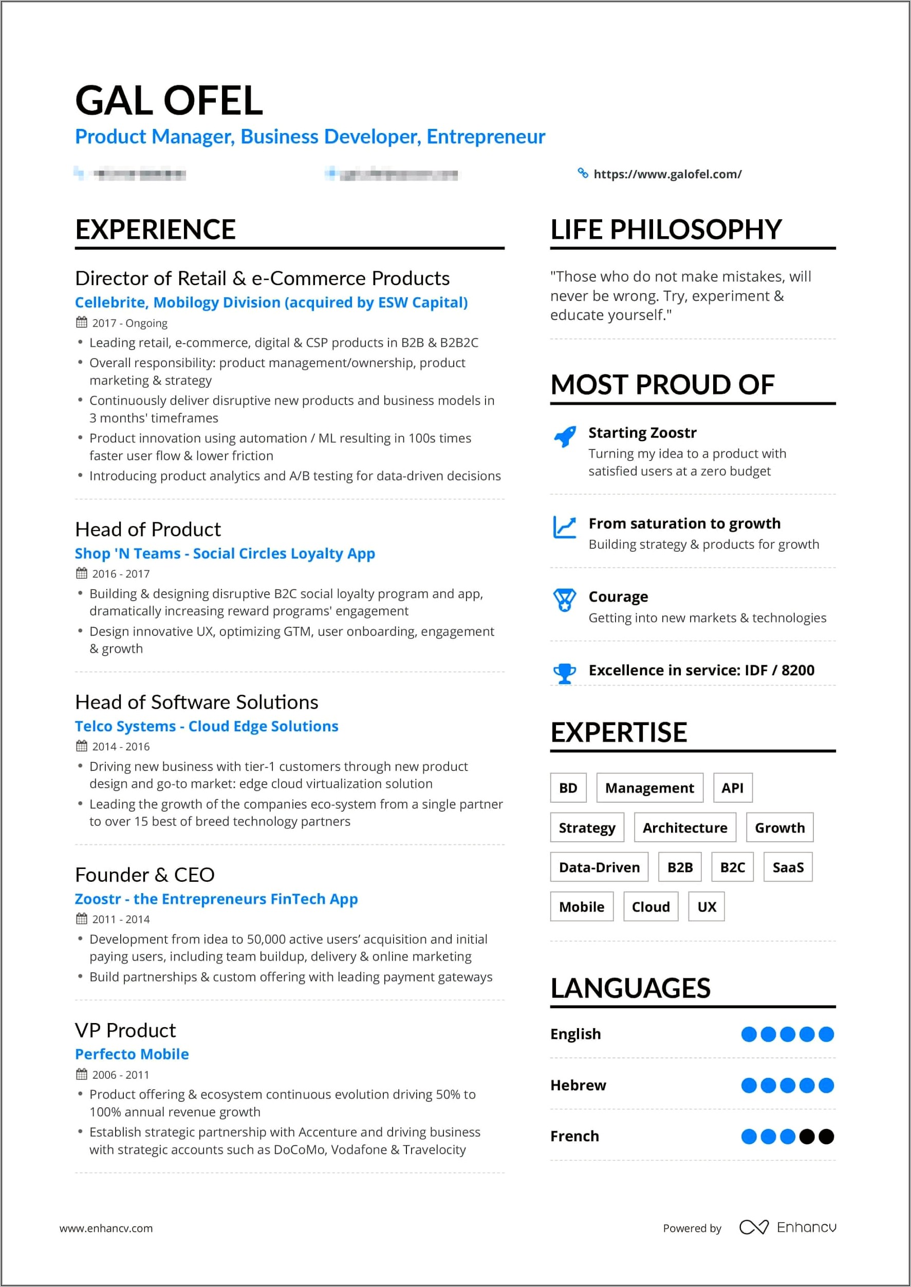 Resume For Academic Job Length