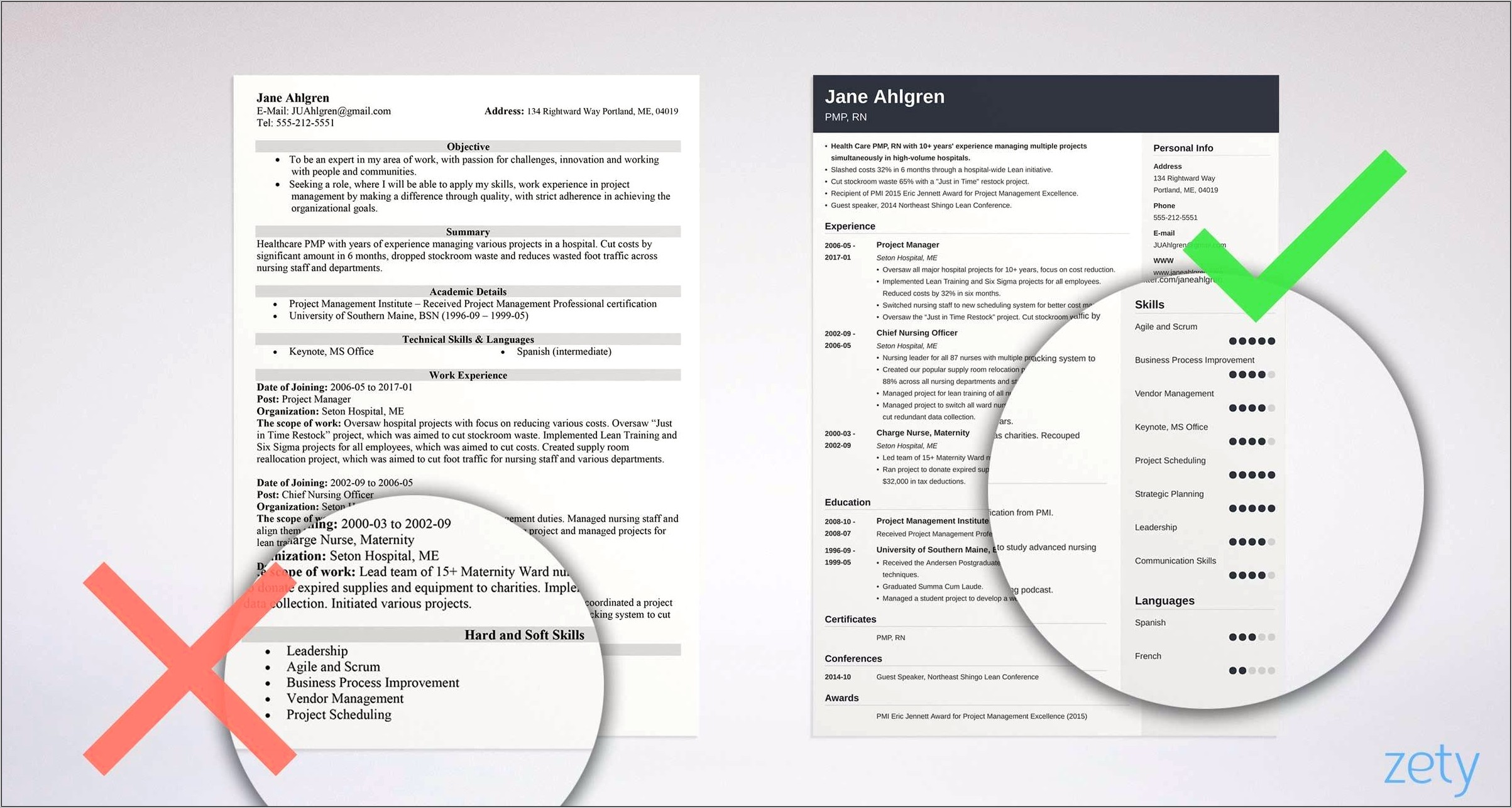 Resume For Computer Skills Sample