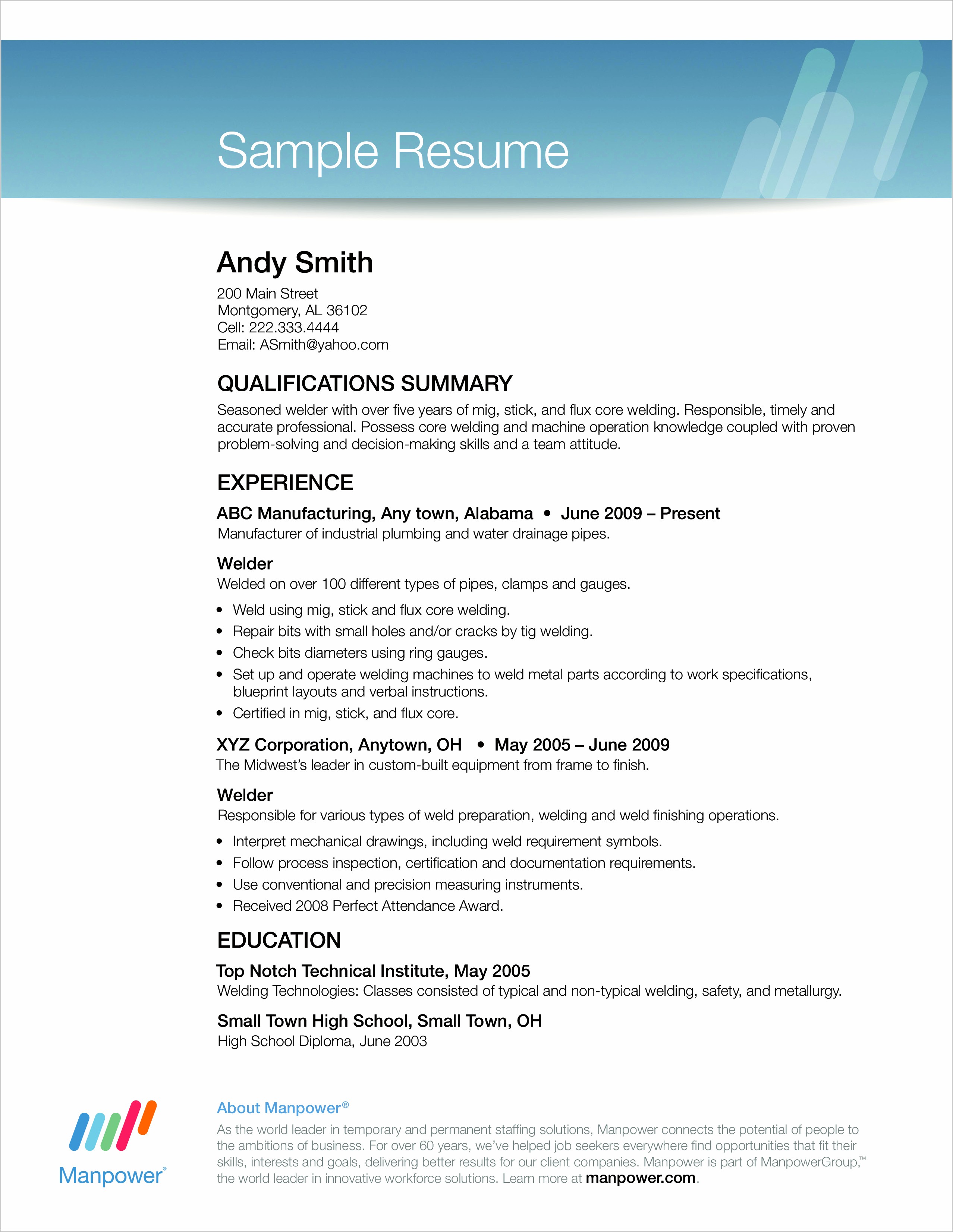 Resume For Job Interview Download