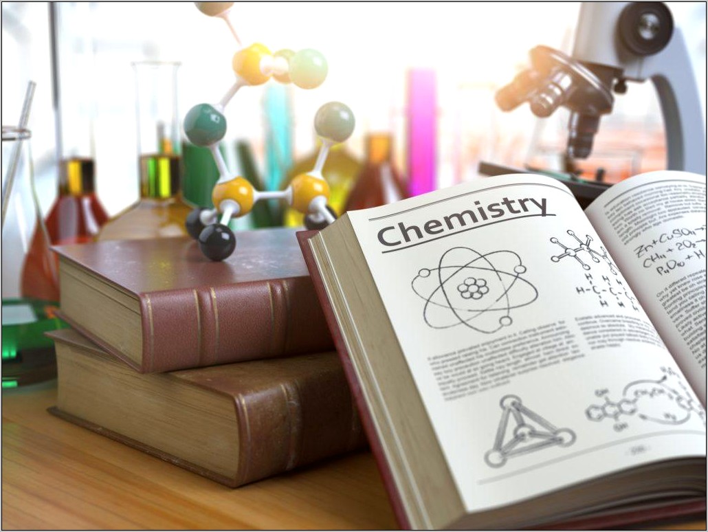 Resume Goals And Objectives Chemistry