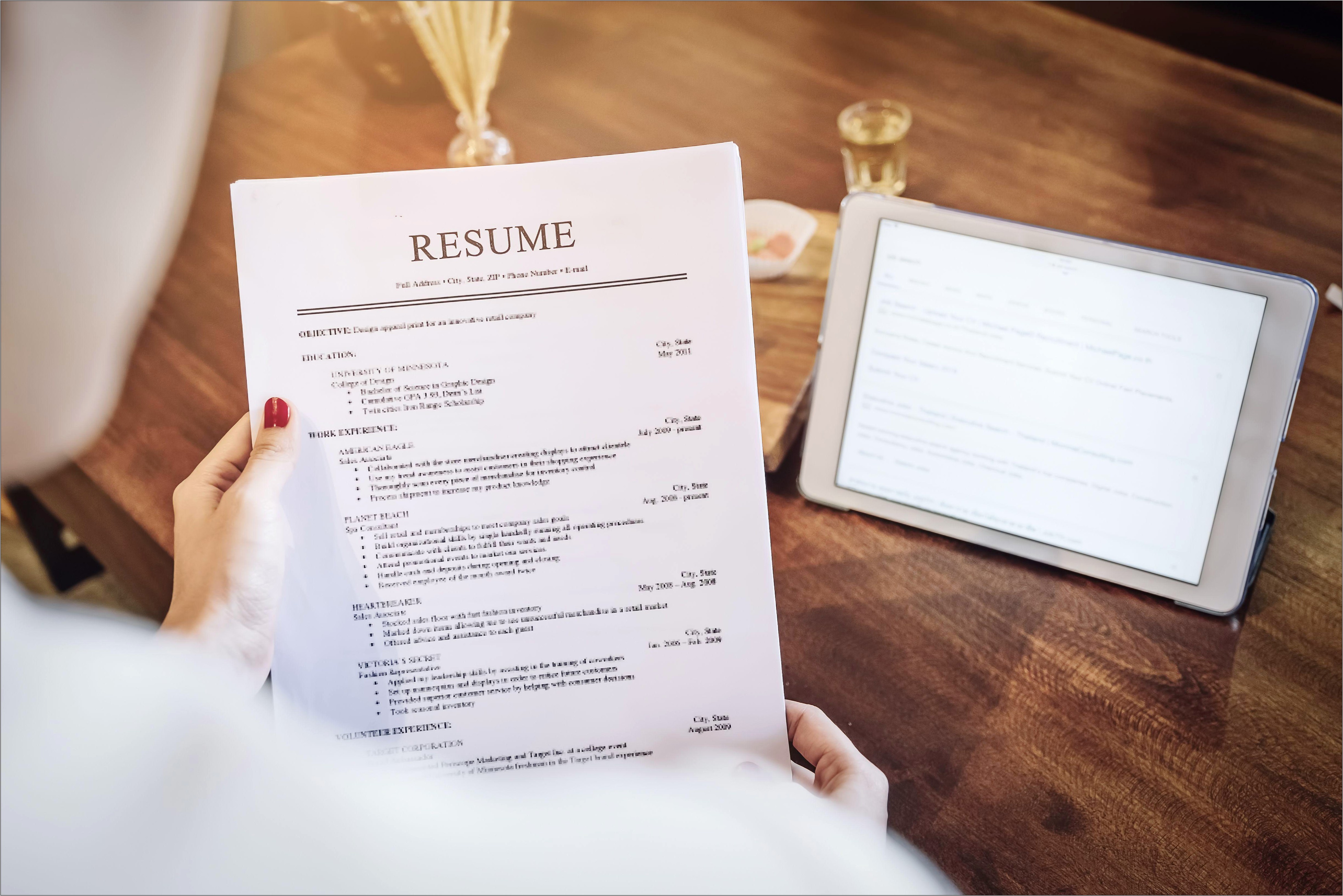 Resume Keywords For Certain Jobs