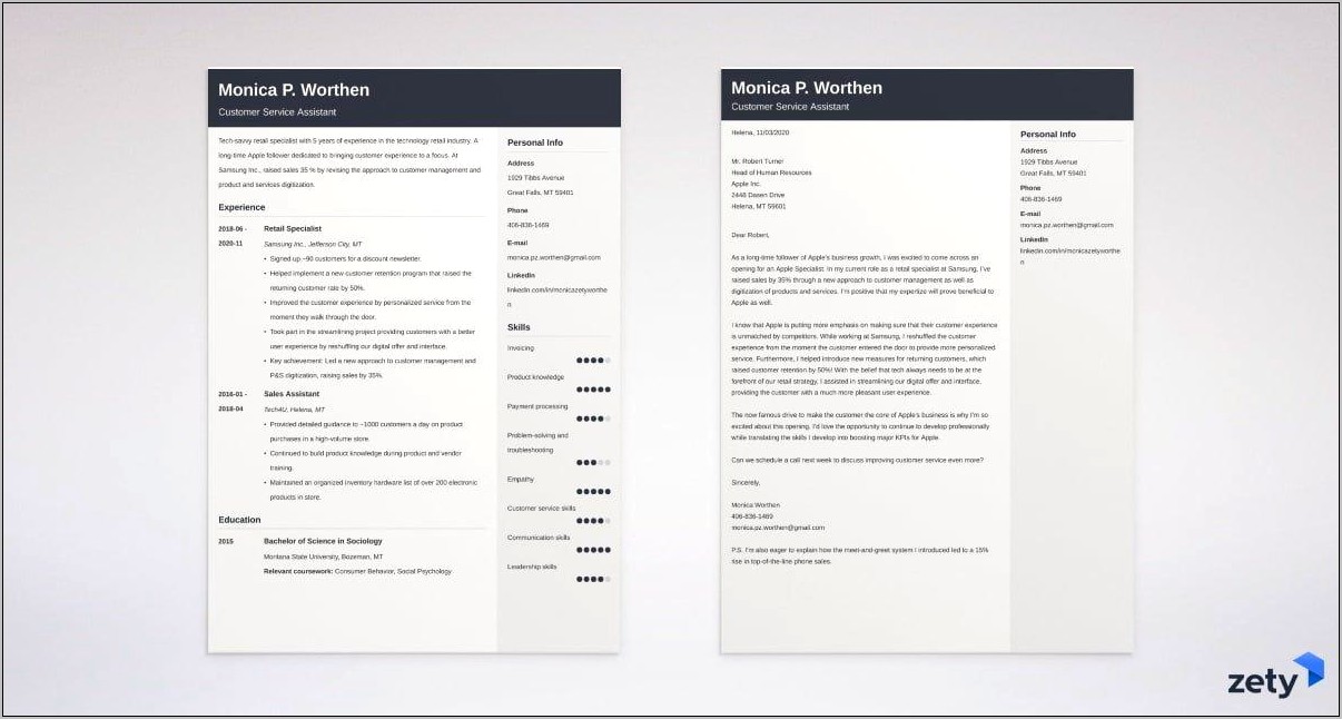 Resume Objective For Apple Specialist