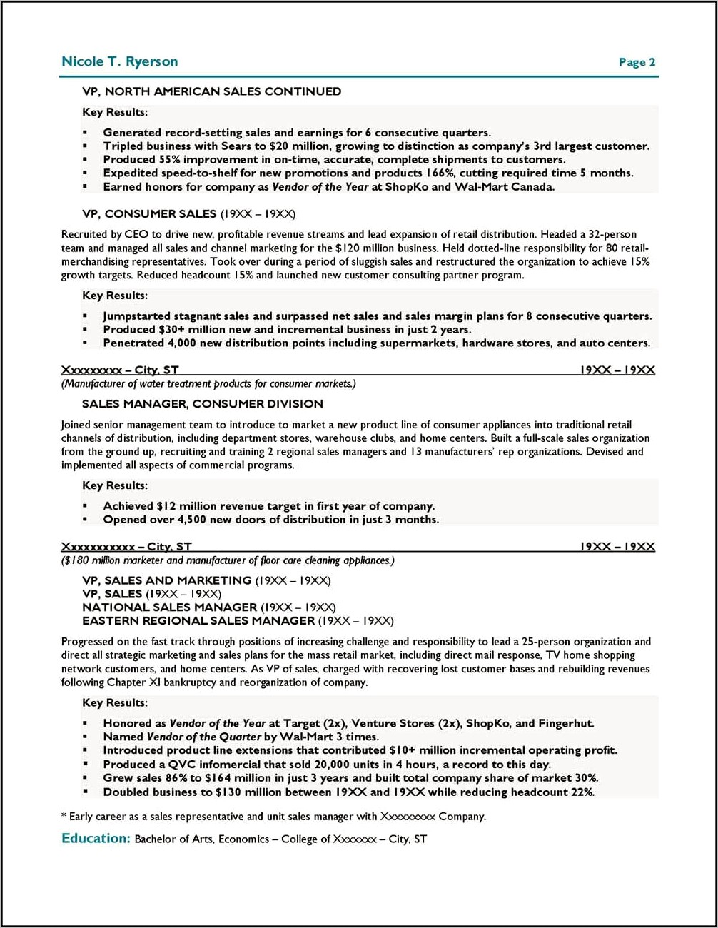 Resume Objective Summary Statements Samples