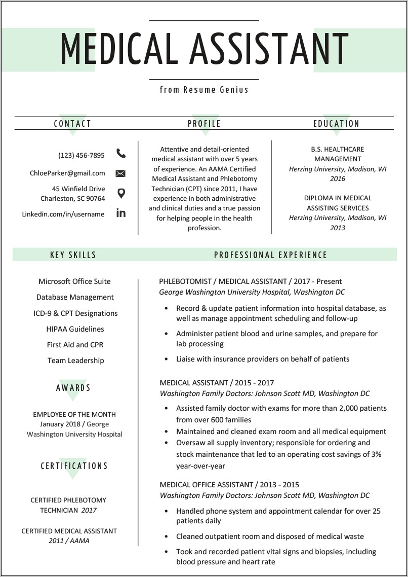 Resume Objectives For It Technician