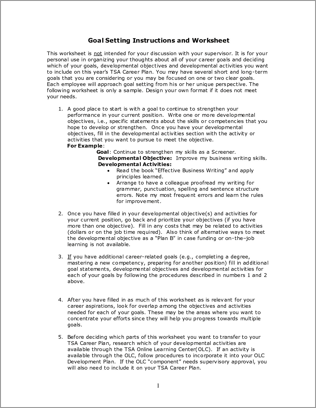 Resume Personal Objective Statement Examples