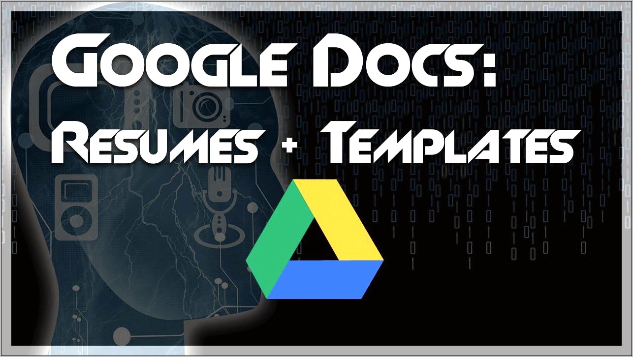 Resume Sample Template Google Docs