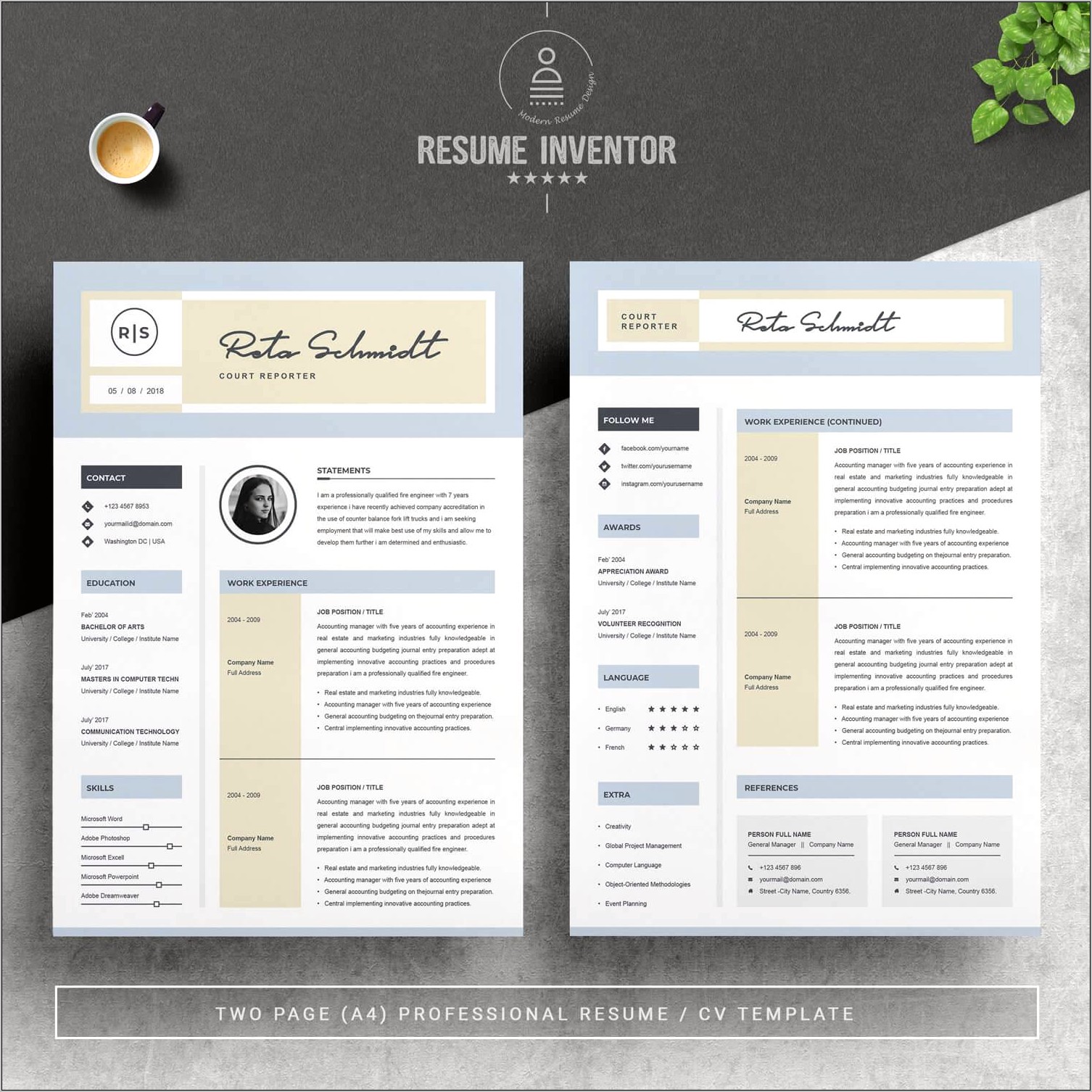 Resume Samples For Court Reporters