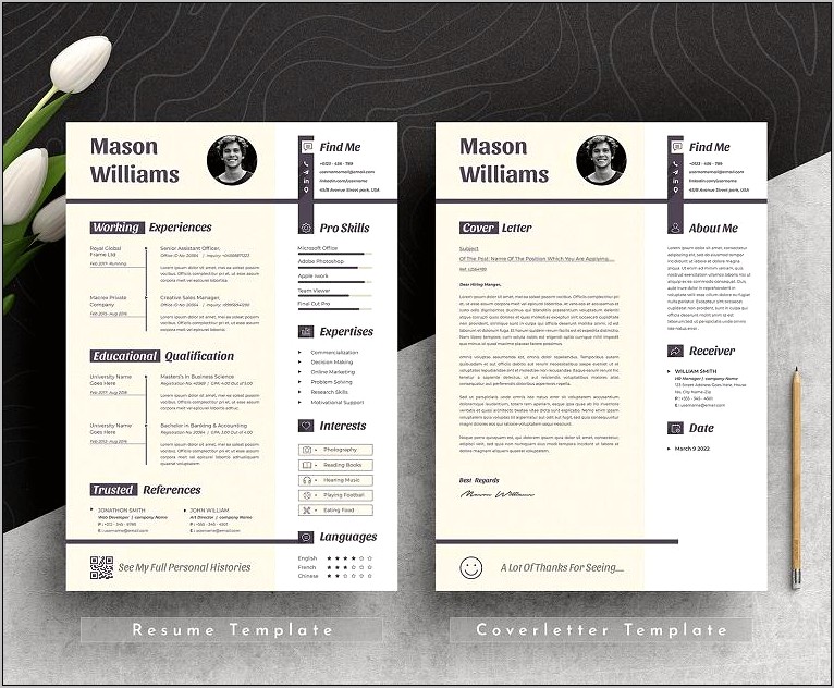 Resume Samples In English Word