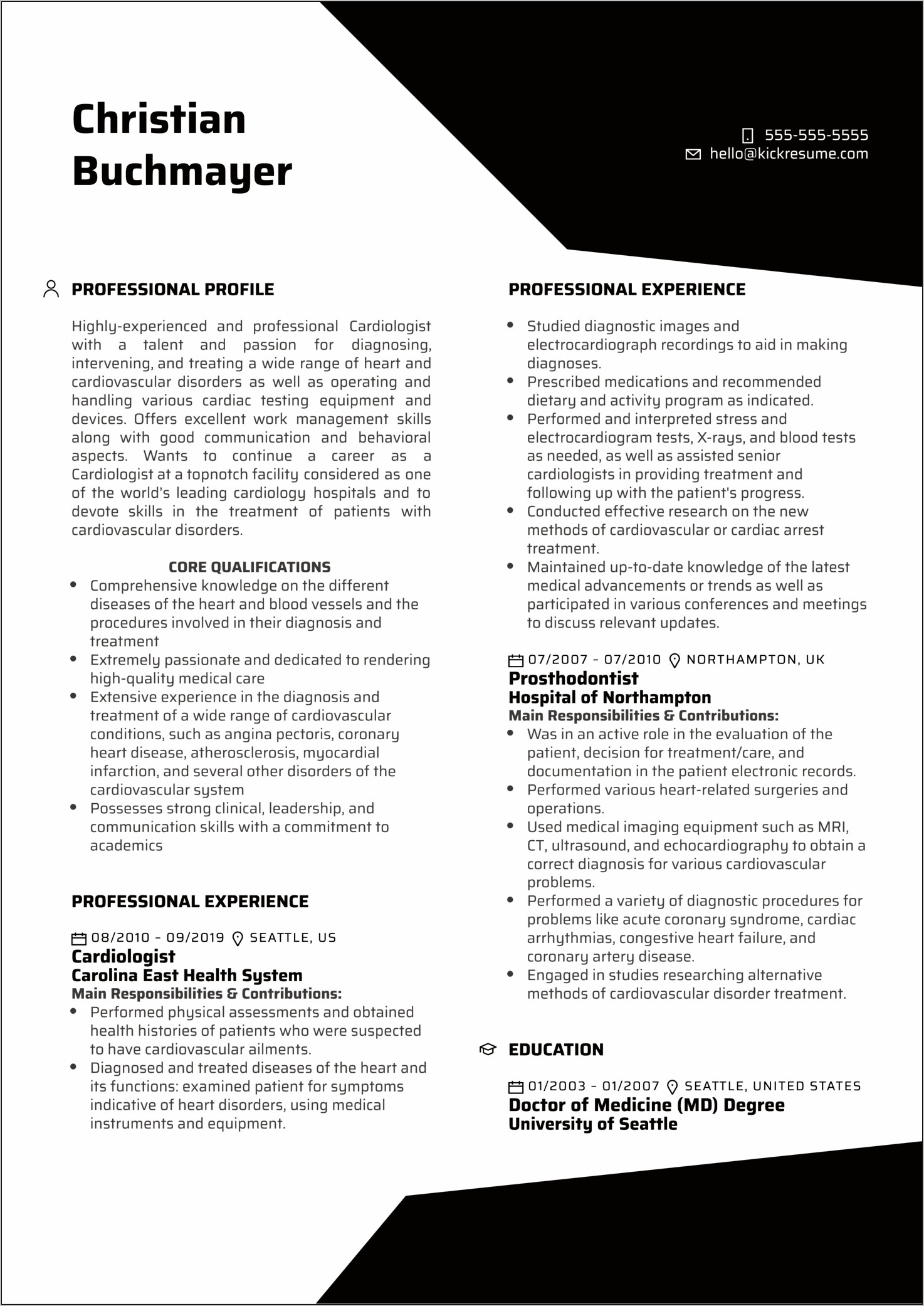 Resume Samples United Healthcare Resumes