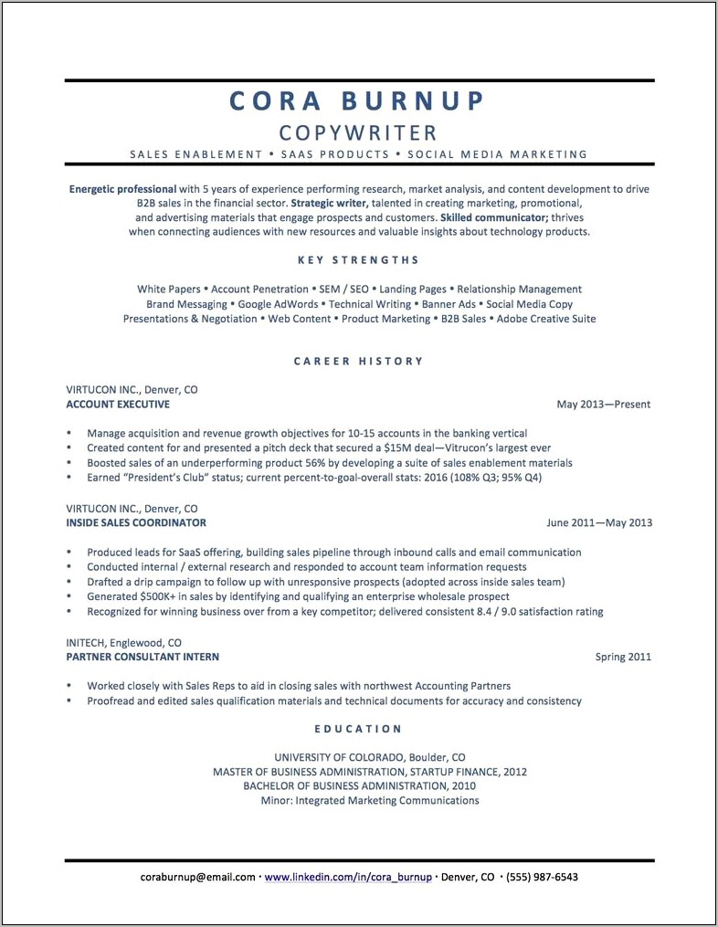 Resume Summary Examples Career Change