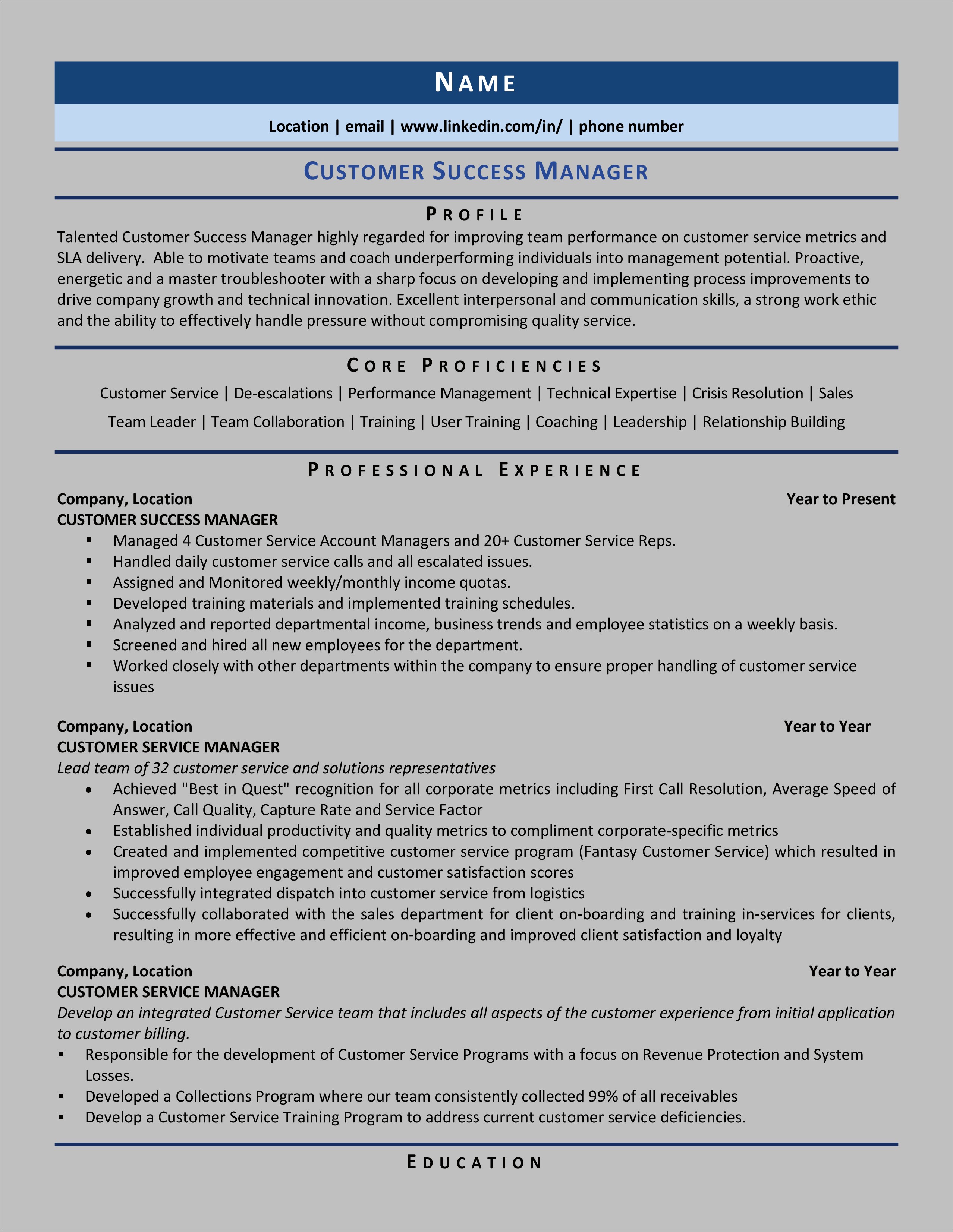 Resume Technical Skills And Achieveemnts