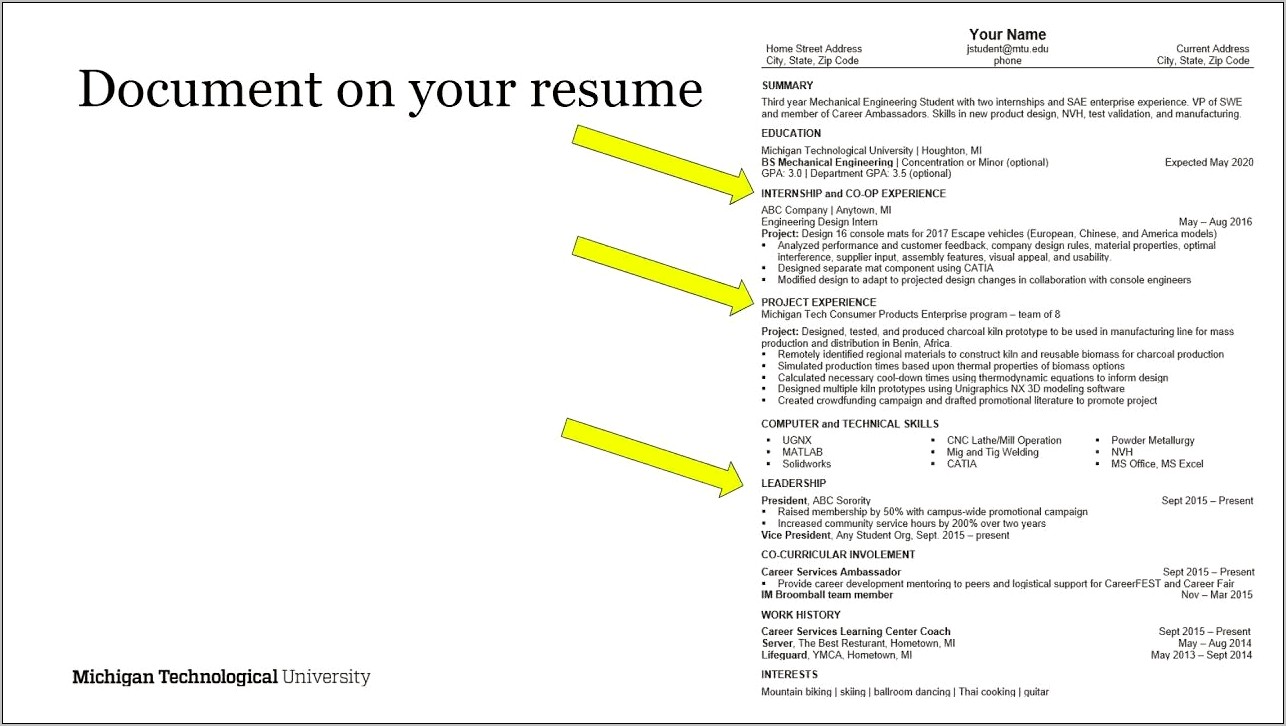 Resume Tips For Job Fair