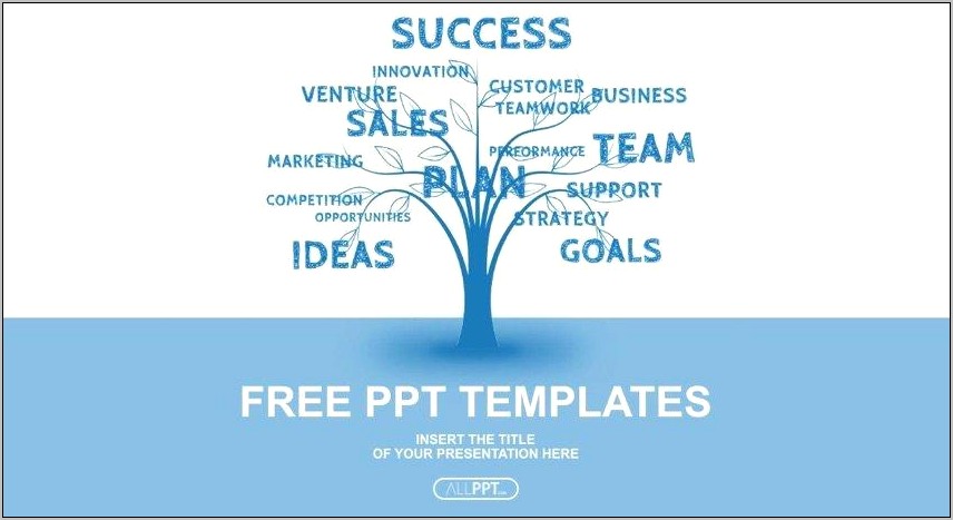 Road To Success Powerpoint Template Free Download