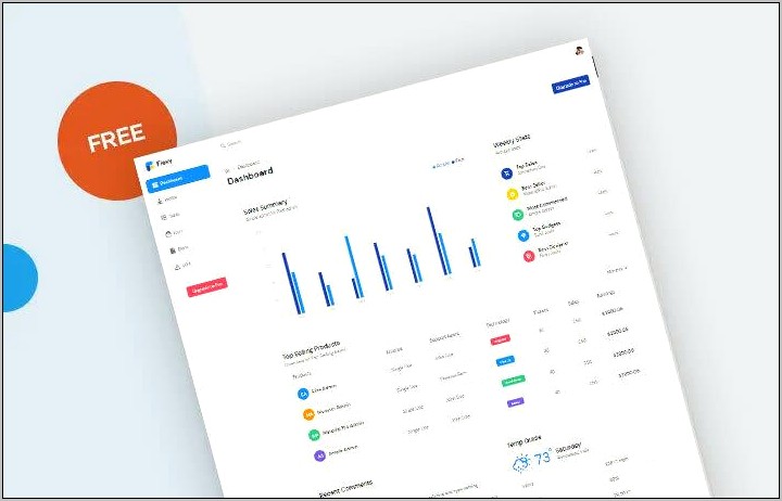 Robust Lite Free Bootstrap Admin Template Free Download