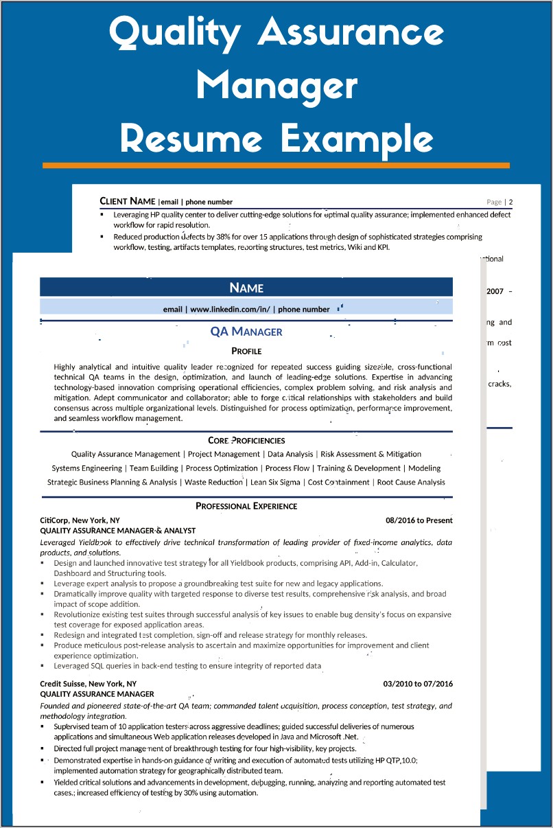 Root Cause Analysis Resume Skill