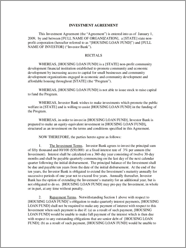 Sale Of Business Agreement Template Free Download