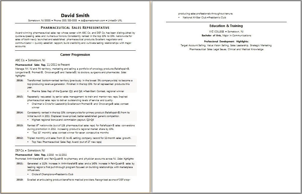 Sales Associate Resume Examples 2013