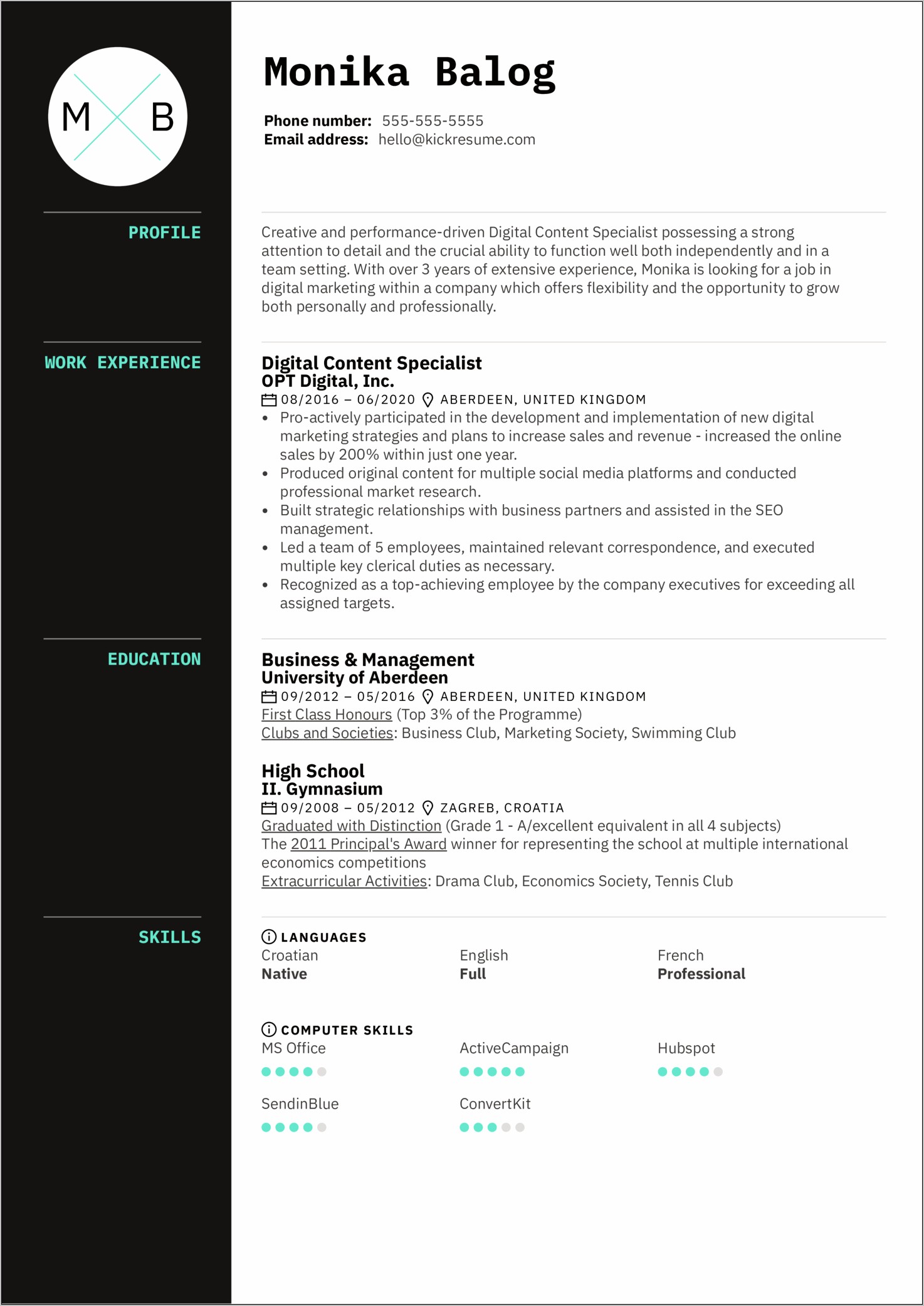 Sample Functional Resume Employment Specialist