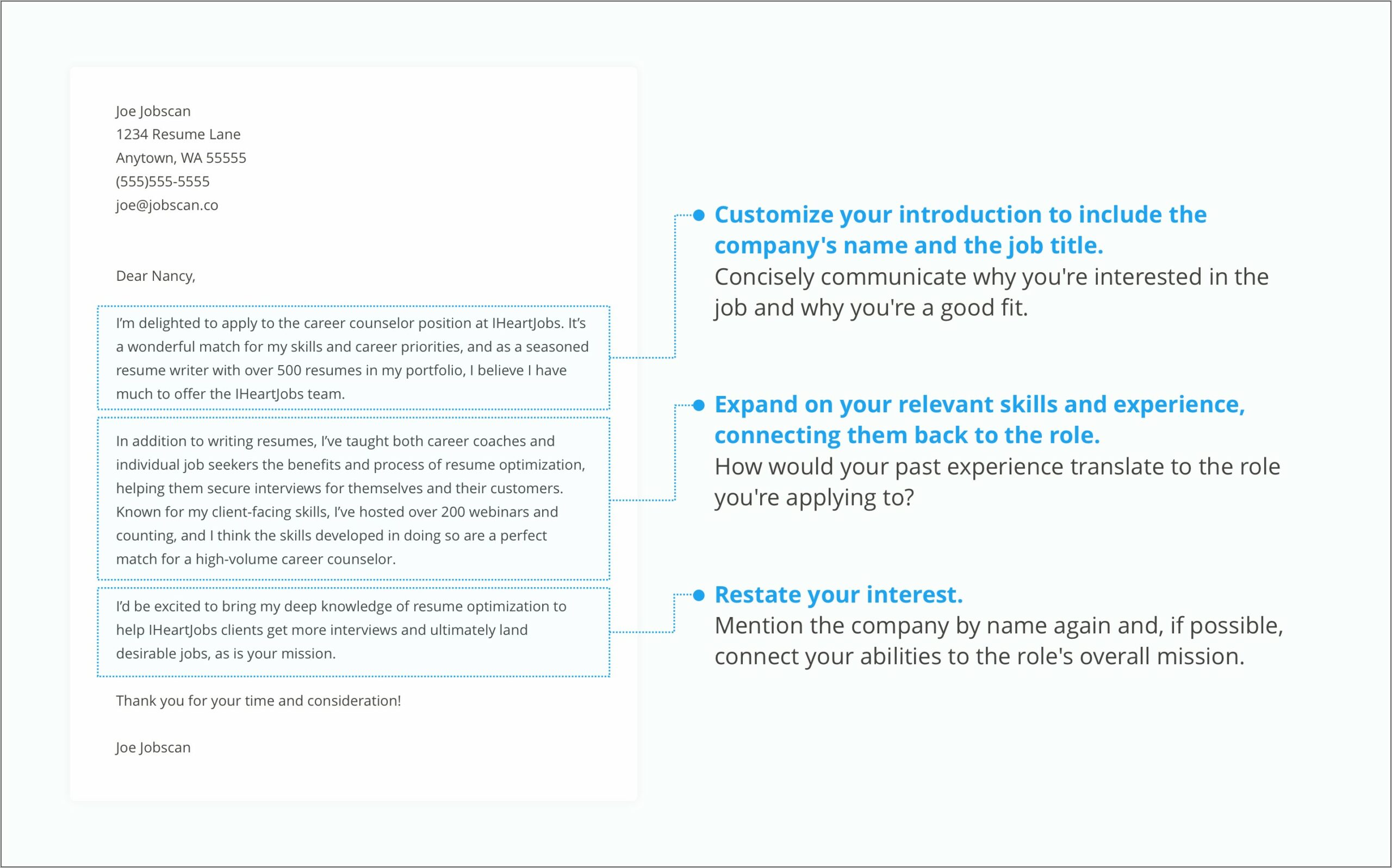 Sample Of Introduction Resume Letter