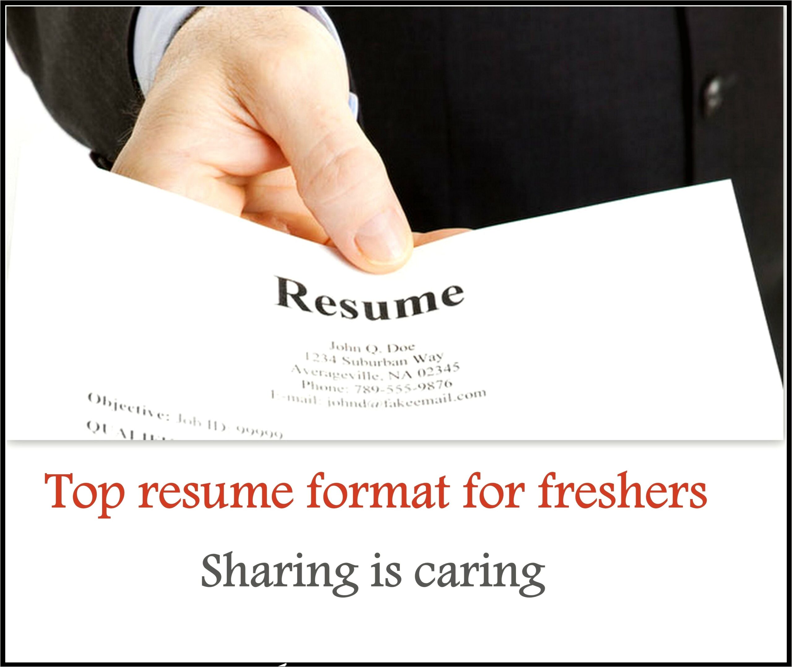 Sample Resume For Doctors Freshers