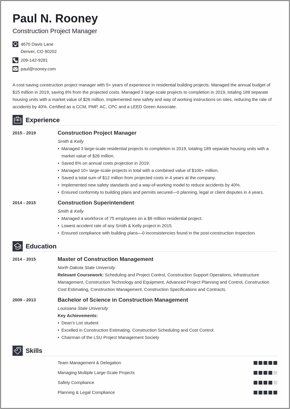 Sample Resume For Tour Executive