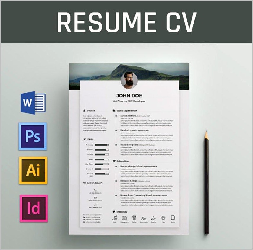 Sample Resume Format For Freee