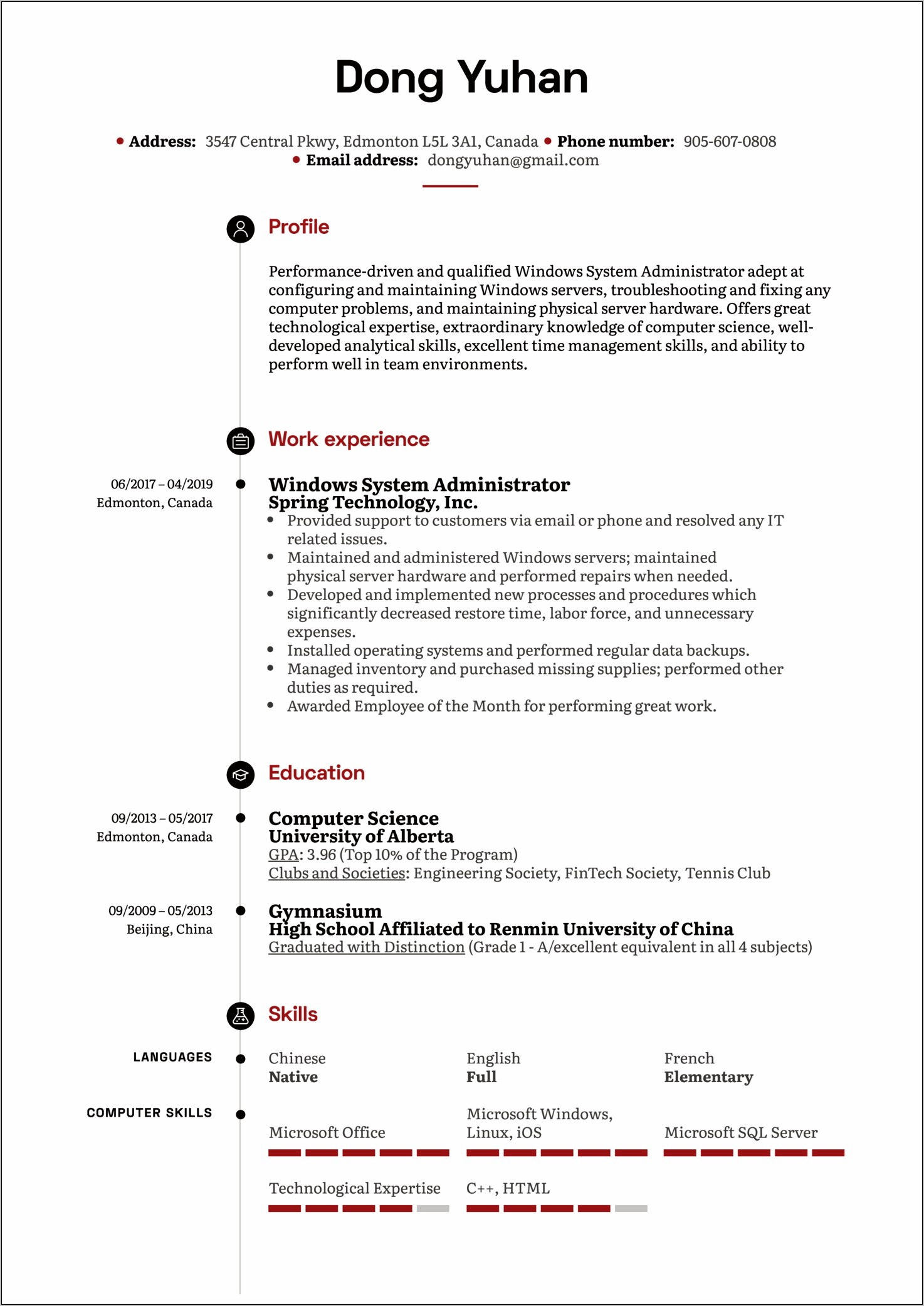 School Principal Resume Objective Examples