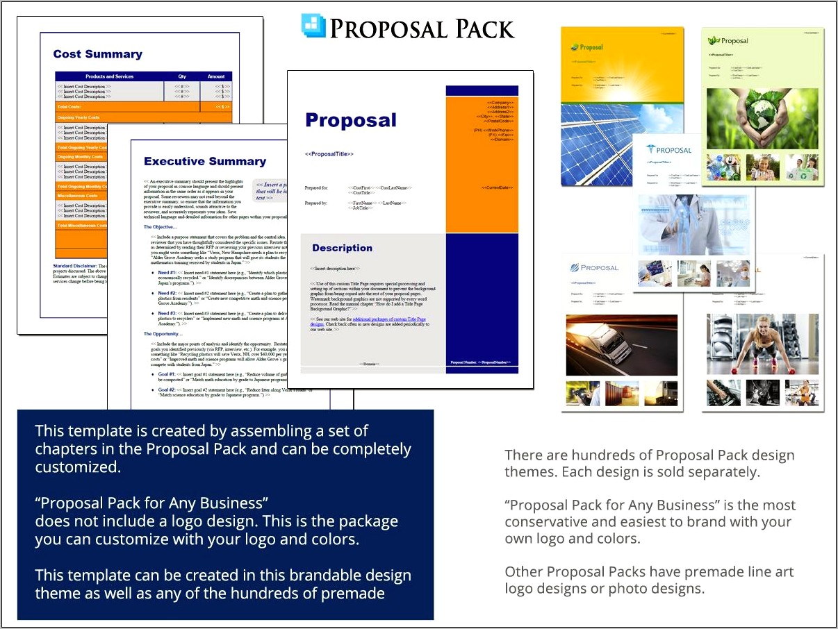 Services Proposal Fairgrounds Business Manager Free Template