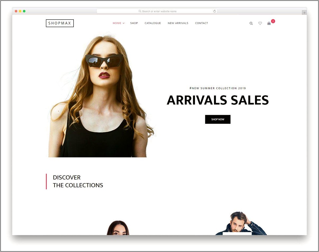 Shopfine Premium Bootstrap Ecommerce Template Free Download