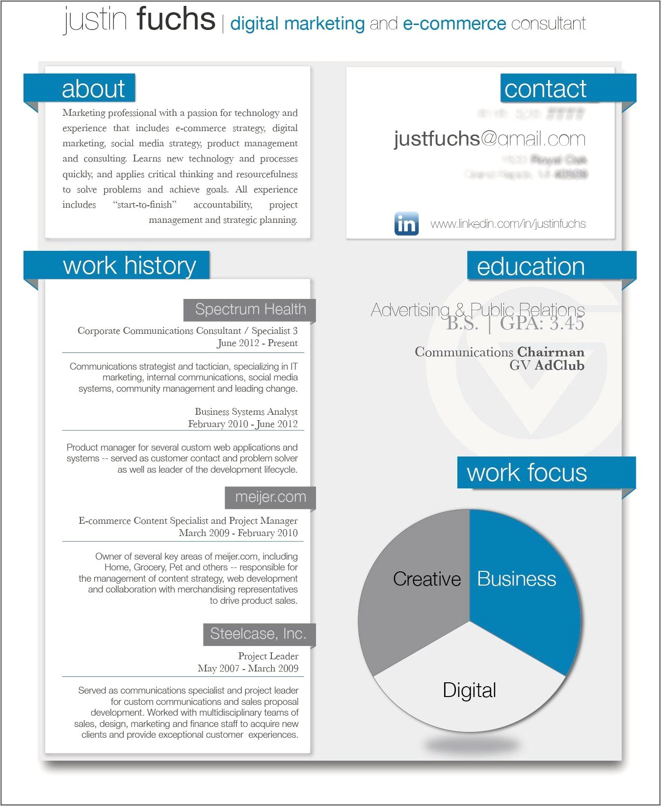 Sillicon Valley Marketing Resume Examples