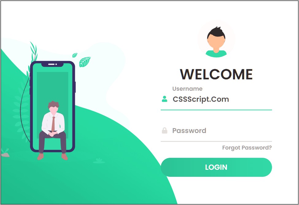 Simple Bootstrap Login Page Template Free Download