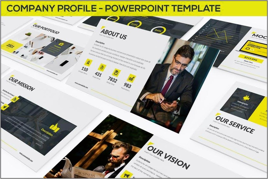 Simple Company Profile After Effects Templates Free Download