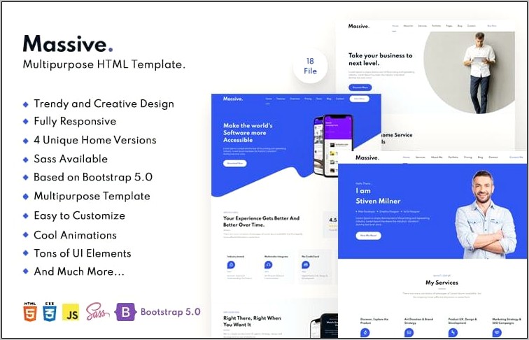 Simple Html Templates Free Download Without Bootstrap