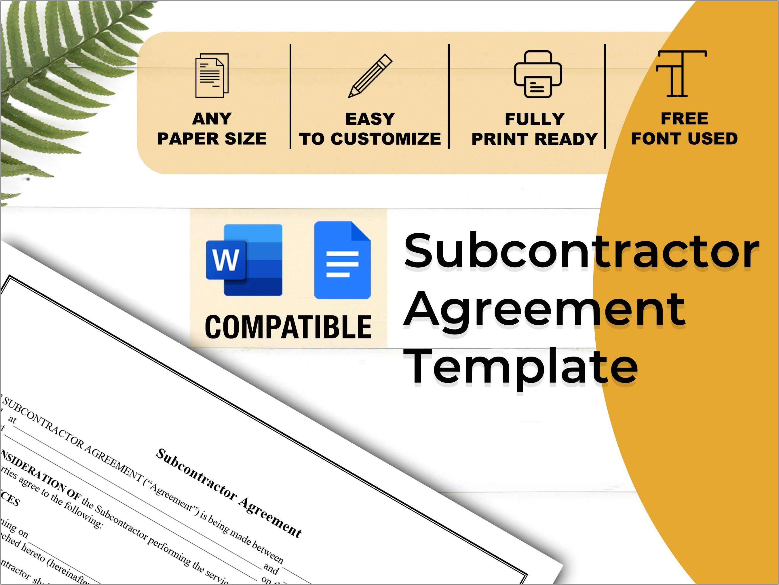 Simple Pay Form For Independent Contractor Templates Free