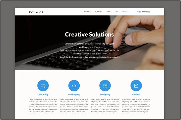 Simple Web Templates Psd Files Free Download