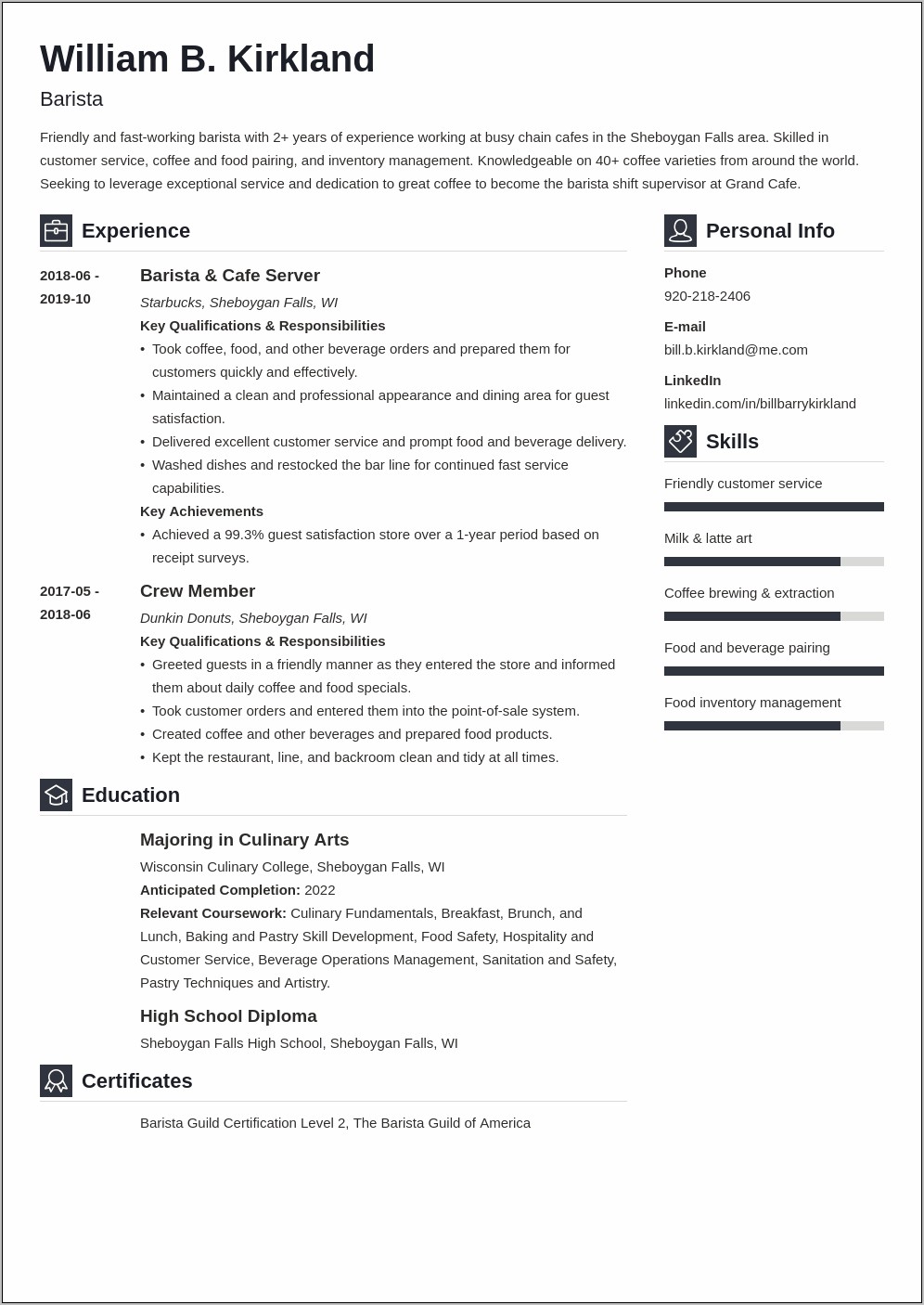 Skills For Home Depot Resume