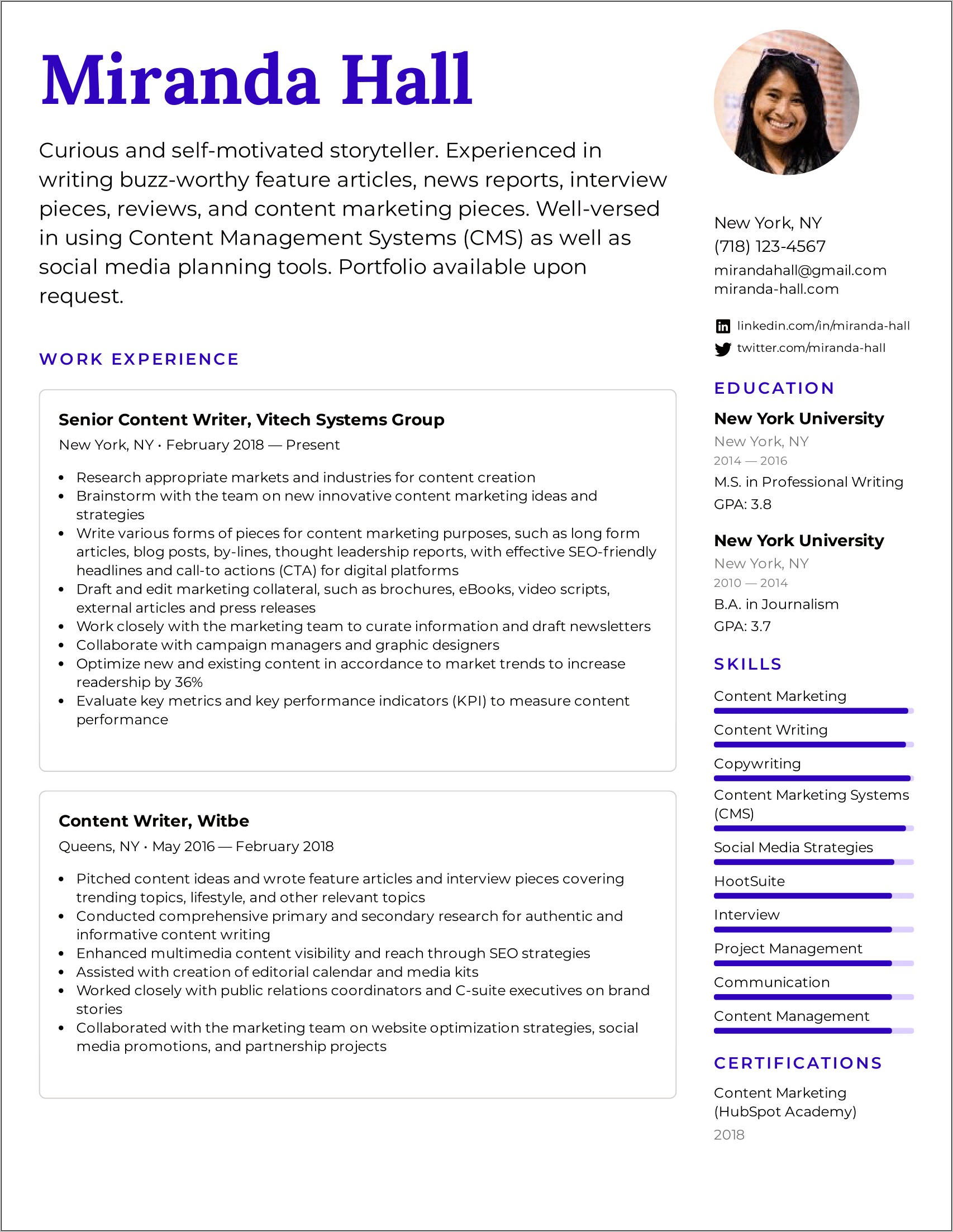 Skills For Magazine Editor Resume