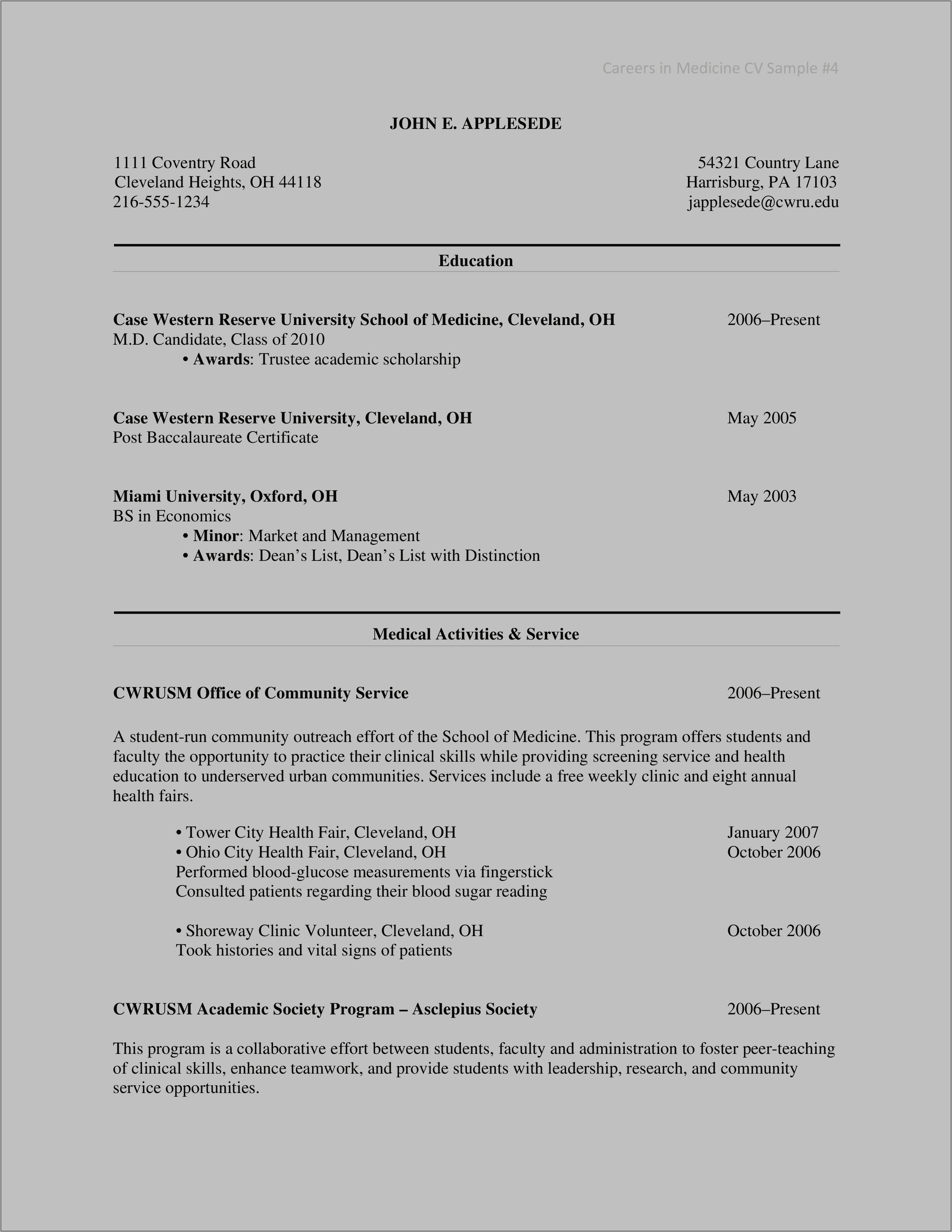 Skills On Pa Student Resume