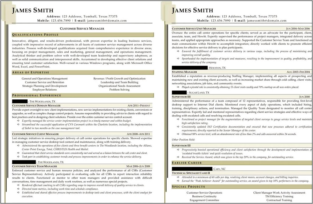 Skills Section For A Resume