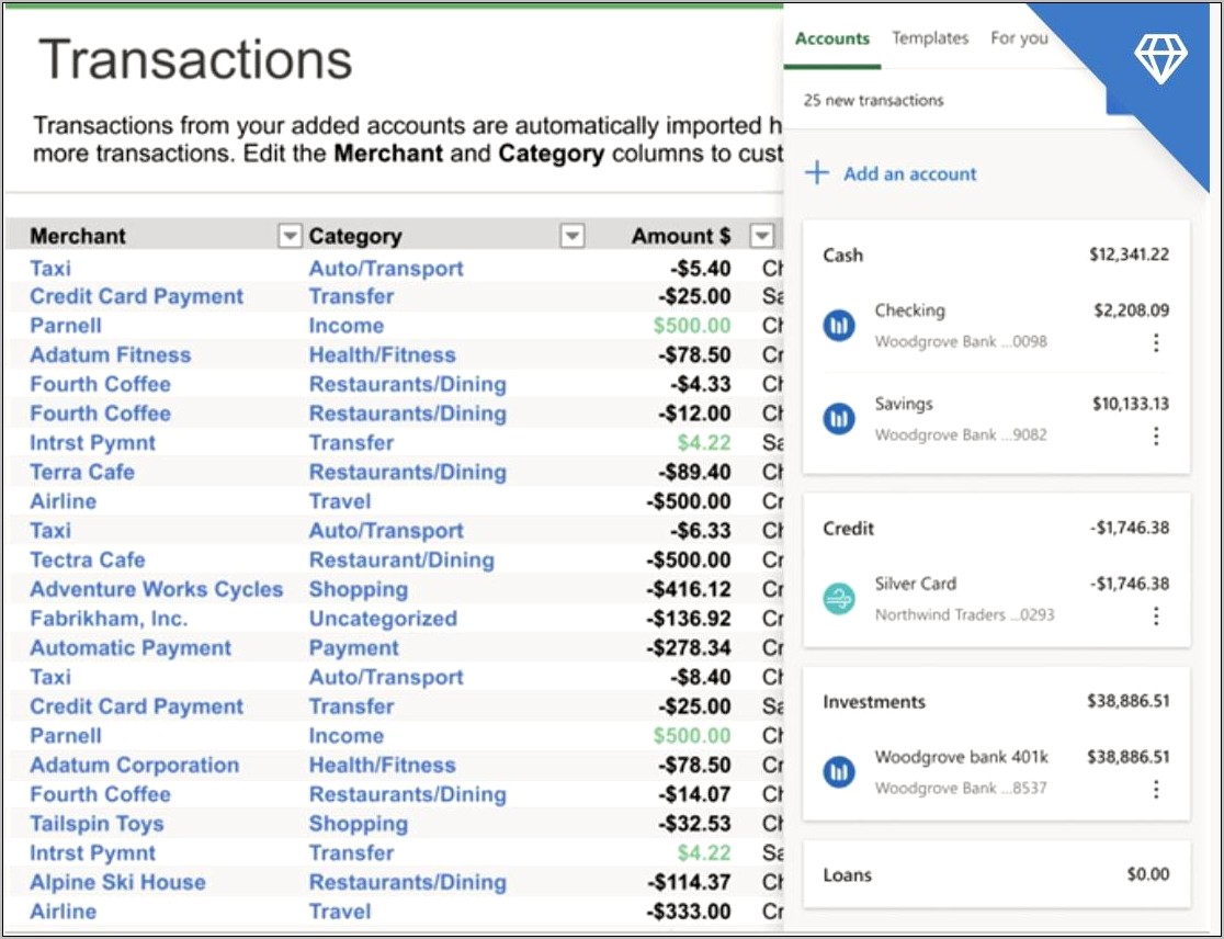 Small Business Free Excel Financial Statements Template