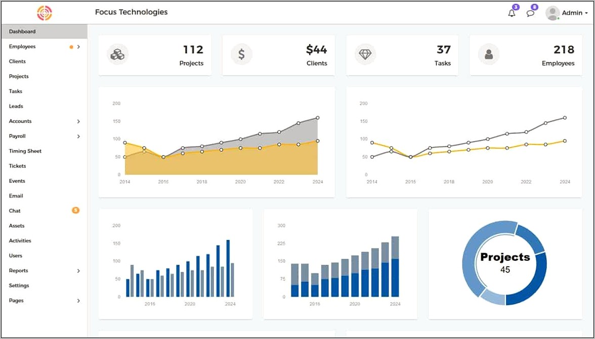 Smarthr Bootstrap Admin Panel Template Free Download