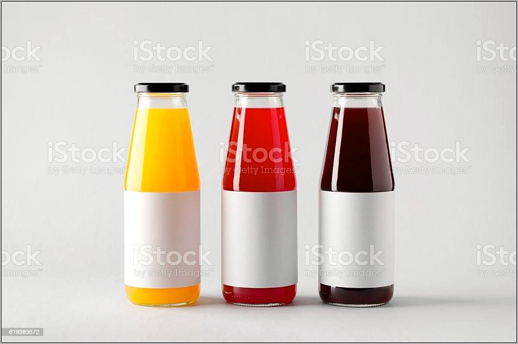 Sobolo Juice Bottle Label Template Free Download