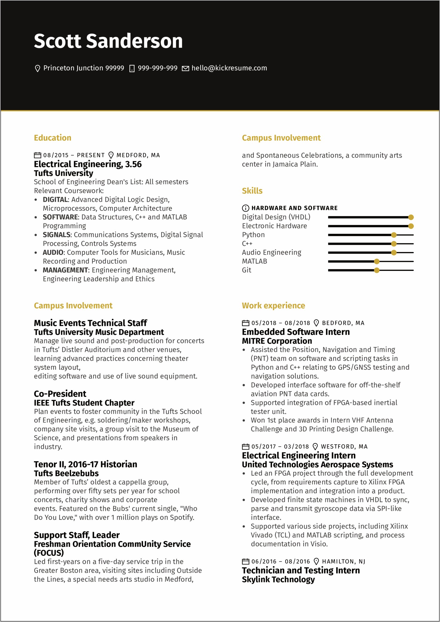 Software Developer Resume Summary Samples