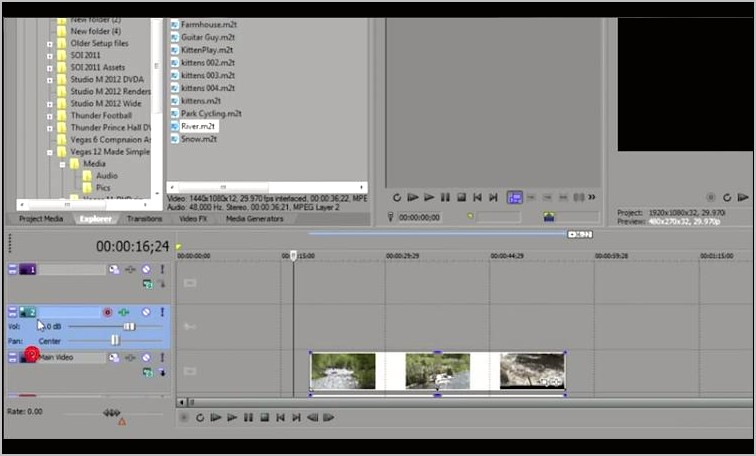 Sony Vegas Pro News Template Free Download