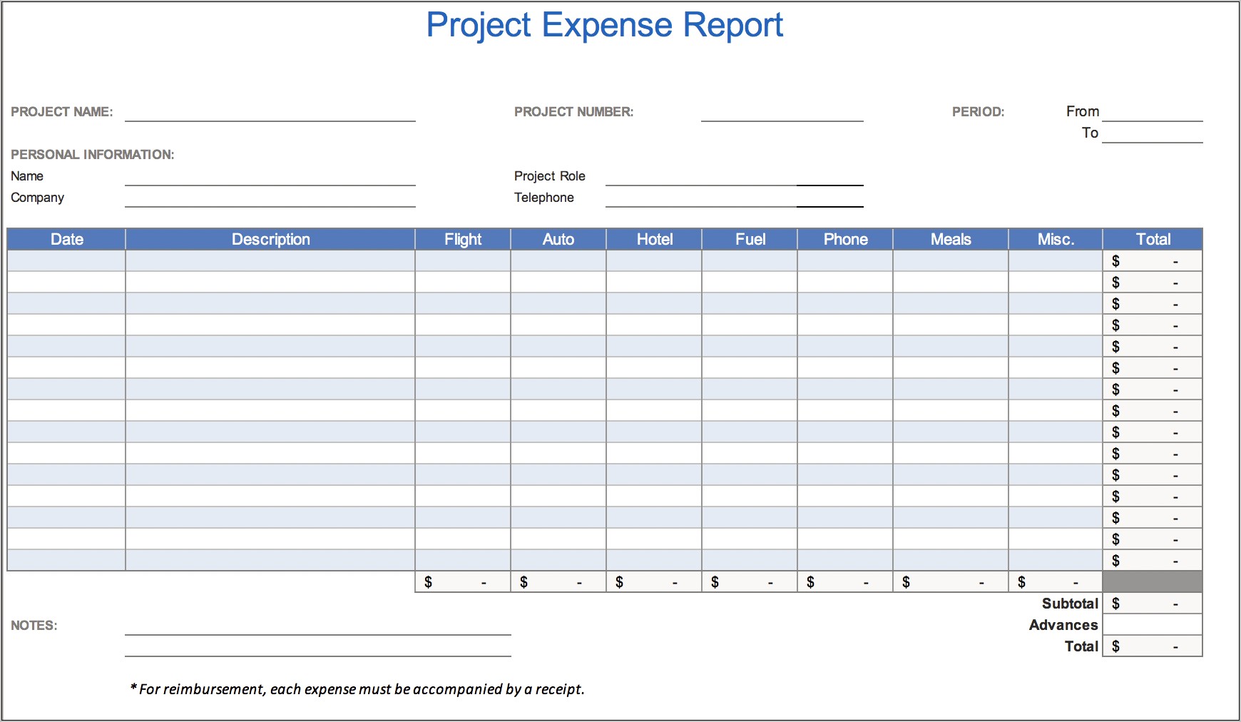 Spreadsheet Template For Small Business Expenses Free