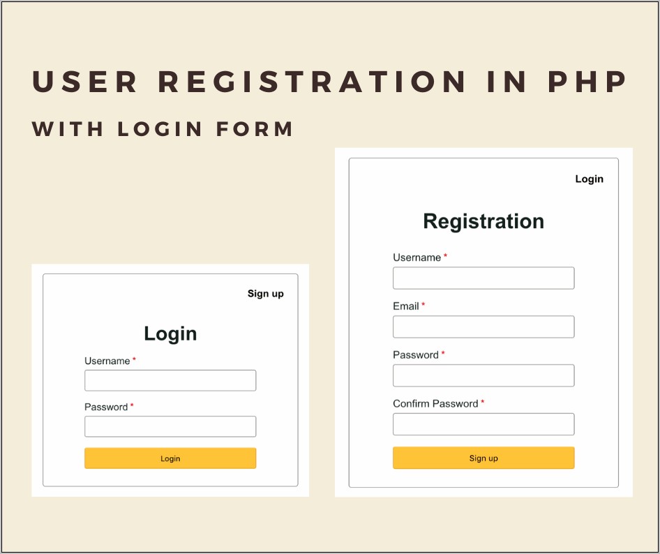 Student Registration Form Css Template Free Download