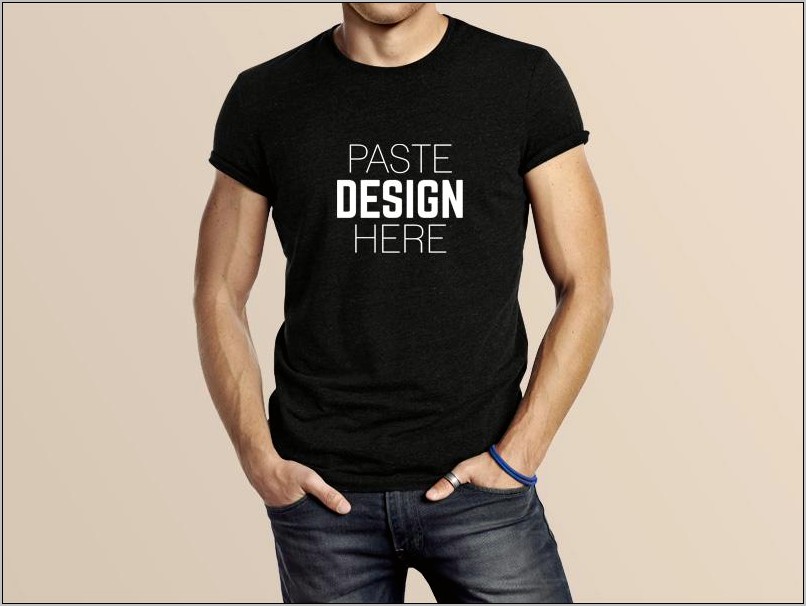 T Shirt Mockup Psd Template Free Download